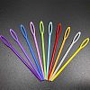 90Pcs Plastic Sewing Needles PW-WGA98C9-01-4