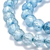 Natural Topaz Crystal Beads Strands LS-G-H266-07B-2