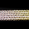 Transparent Gradient Color Glass Beads Strands GLAA-G101-2mm-17-3