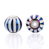 Electroplate Glass Beads EGLA-T009-15D-2