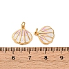 304 Stainless Steel Enamel Charms X-STAS-U061-04G-3