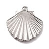 Non-Tarnish 304 Stainless Steel Pendants STAS-B024-25P-2