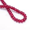 Natural White Jade Bead Strands G-R343-2x4-07-3
