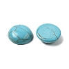 Synthetic Turquoise Cabochons G-P393-R64-12MM-2