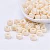 Opaque Acrylic European Large Hole Beads PL338-70-2