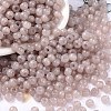 6/0 Imitation Jade Glass Seed Beads SEED-T006-04A-05-1