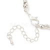3MM Gradient Color Glass Seed Beaded Choker Necklaces for Women NJEW-JN05878-5