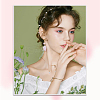 100Pcs 10 Colors Autumn Theme Two-Tone Transparent Glass Charms GLAA-SC0003-11-5