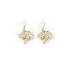 Alloy Enamel Dangle Earrings FS-WG5BF49-01-5
