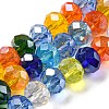 Glass Beads Strands EGLA-A034-M8mm-61-2