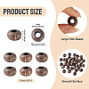 Wood European Beads WOOD-TA0003-09D-4