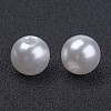 Acrylic Pearl Round Beads For DIY Jewelry and Bracelets X-PACR-8D-1-2