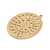 304 Stainless Steel Pendants STAS-C121-40G-2