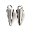 Non-Tarnish Rack Plating 201 Stainless Steel Charms STAS-S119-110P-1