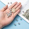 Plating Plastic Acrylic Round Beads PACR-L003-10mm-S-5