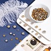 Brass Glass Rhinestone Spikes FIND-WR0003-65-2