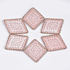 Polyester Woven Pendant Decorations WOVE-T008-05H-1