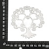 Tree of Life 201 Stainless Steel 3D Rotating Hanging Wind Spinner STAS-Z116-02P-03-3