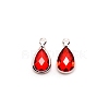 Faceted Glass Pendants FIND-WH0097-40A-1
