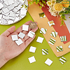 300Pcs Square Acrylic Self Adhesive Acrylic Mosaic Tiles AJEW-PH0011-54-6