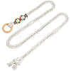 Handmade Weaving Cotton Linen Waist Chain Belts for Women Ladies Dress AJEW-WH20017-75C-6