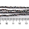 Electroplate Glass Beads Strands EGLA-H107-01A-HP01-2