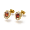 Ion Plating(IP) 304 Stainless Steel Stud Earrings EJEW-H018-01G-05-2