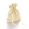 Burlap Packing Pouches Drawstring Bags ABAG-Q050-13x18-13-1