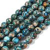 Dyed Natural Regalite/Imperial Jasper/Sea Sediment Jasper Beads Strands G-B124-C01-21-1