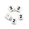 Glazed Porcelain Beads PORC-R003-07-02-1