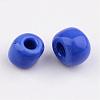 6/0 Opaque Colours Round Glass Seed Beads X-SEED-A010-4mm-48-2