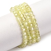 Cubic Zirconia Bead Strands ZIRC-P109-01B-08-1