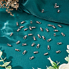 150Pcs Alloy Cord Ends FIND-FH0008-75-5