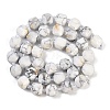 Natural Howlite Beads Strands G-B125-O01-01-3