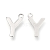Non-Tarnish 201 Stainless Steel Charms STAS-C021-06P-Y-2