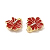 Alloy Enamel Charms ENAM-F144-01-4