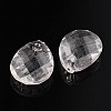 Transparent Acrylic Pendants for Curtains PAB052Y-1-1