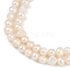 Natural Cultured Freshwater Pearl Beads Strands PEAR-P064-20C-02A-02-4