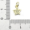 Brass Micro Pave Colorful Cubic Zirconia Pendants KK-H475-19G-01-3