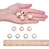 Natural Unfinished Wood Beads WOOD-Q038-20mm-3