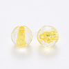 Transparent Acrylic Beads TACR-S154-10A-81-2