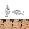 SHEGRACE Brass Clear Cubic Zirconia Charms XGRQ3P017-582P-3