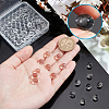 100Pcs Natural Quartz Sphere Beads G-NB0005-51B-4