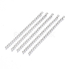 Brass Rhinestone Cup Chains Tassel Big Pendants KK-R129-10P-1