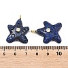 Dyed Natural Lapis Lazuli Pendants G-H353-01G-05-3