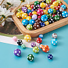 Opaque Acrylic Beads SACR-CW0001-03-7