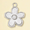 Zinc Alloy with Resin Pendants RE-OY001-11P-1