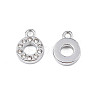 304 Stainless Steel Charms STAS-N095-137O-2