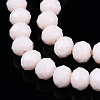 Opaque Solid Color Glass Beads Strands LS-EGLA-A034-P4mm-D33-4