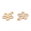 201 Stainless Steel Charms STAS-C017-21G-2
